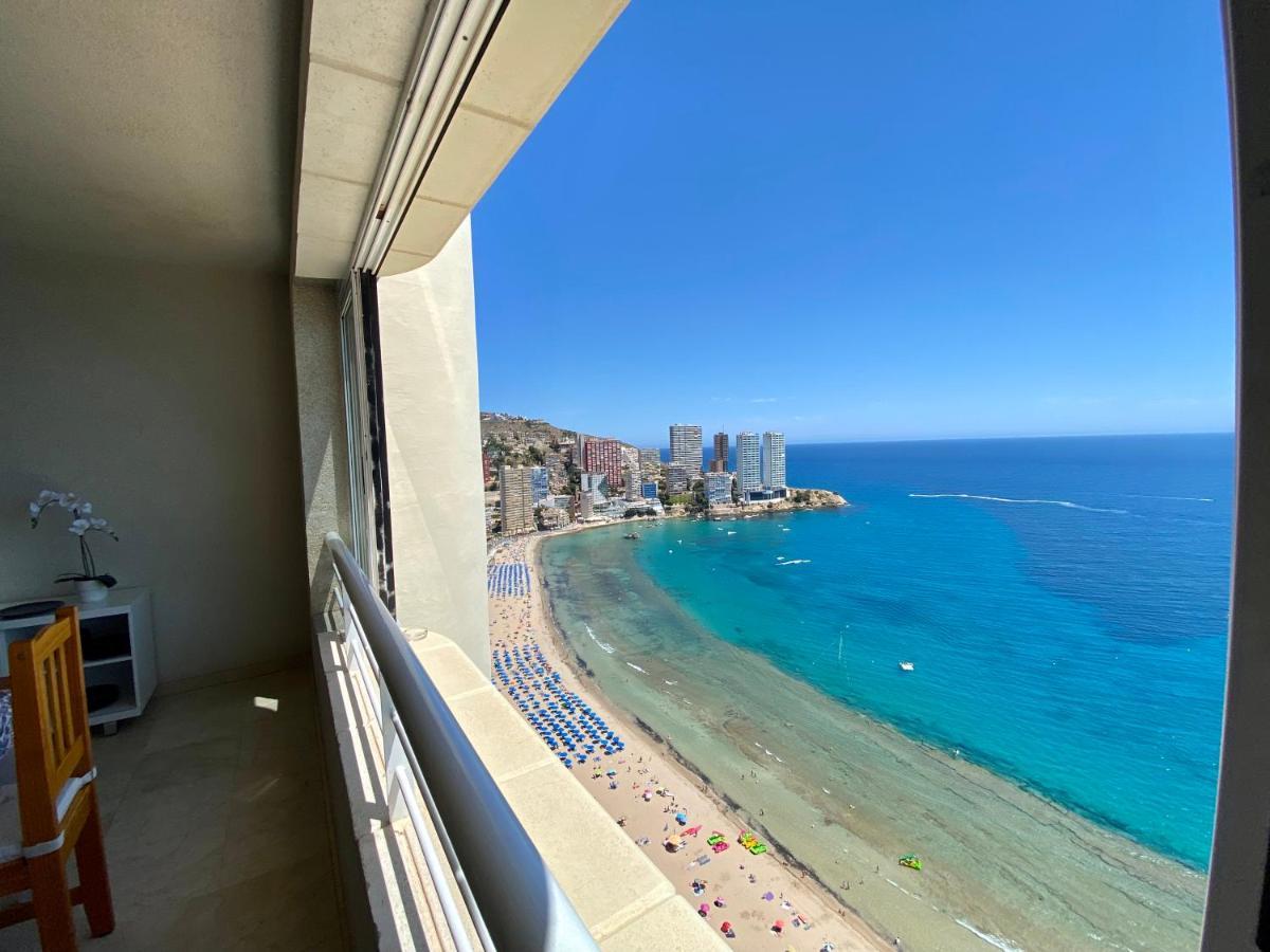 Apartamento Torre Levante, Primera Linea De Playa Benidorm Buitenkant foto