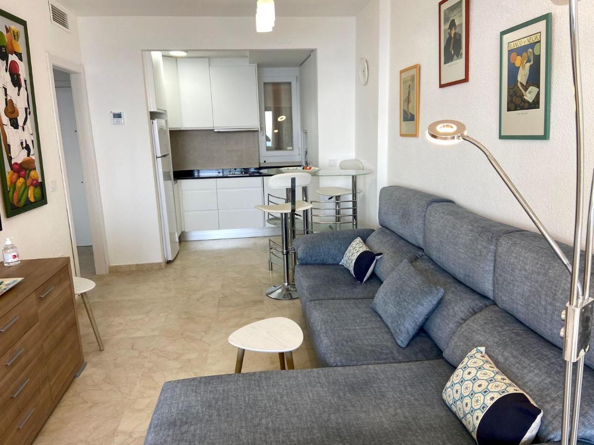Apartamento Torre Levante, Primera Linea De Playa Benidorm Buitenkant foto