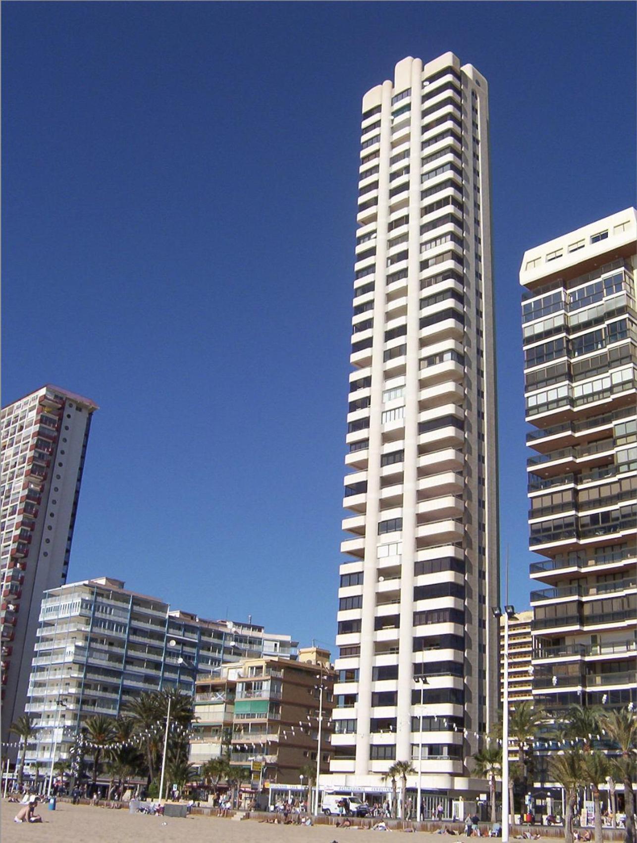 Apartamento Torre Levante, Primera Linea De Playa Benidorm Buitenkant foto
